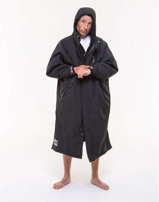 Men's Long Sleeve Pro Change Robe EVO (Black)