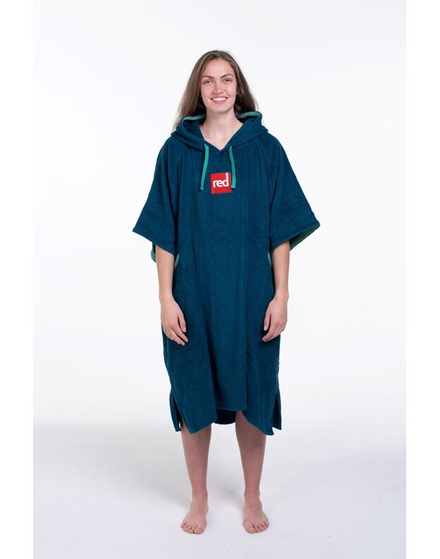 RED Original Womens Quick Dry Microfibre Changing Robe - Poncho (Navy)
